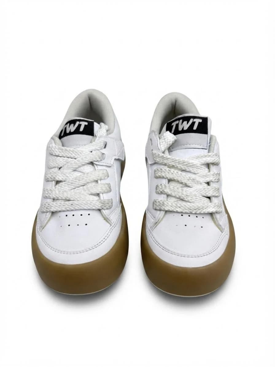 TWT Yıldız Detaylı Simli Çocuk Sneaker Ayakkabı - görsel 3