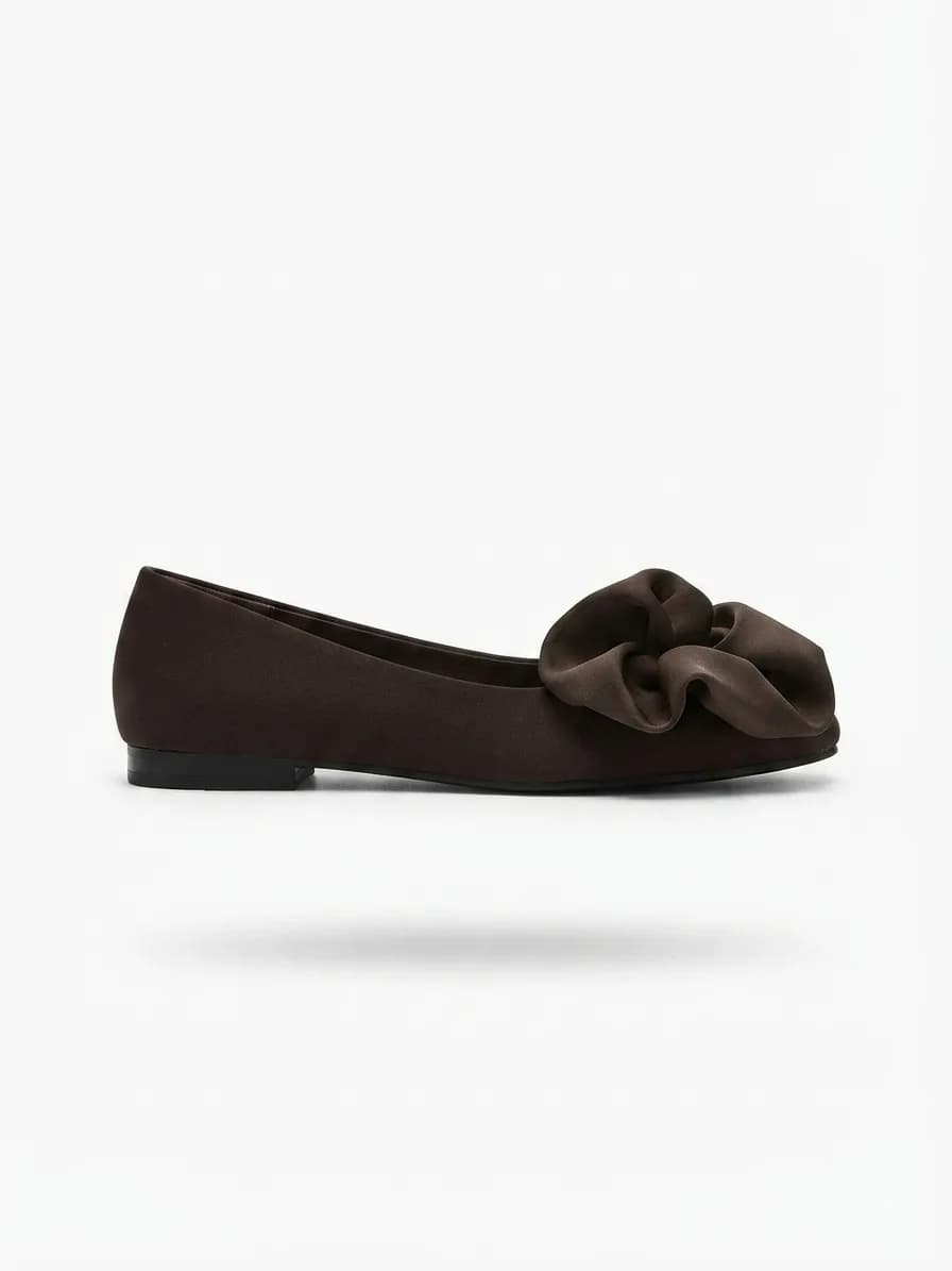 kadın fiyonklu acı kahve babet - görsel 3